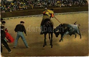 Picando / Spanish folklore, bullfight, matadore. 3529. 3. (EK)