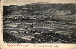 1917 Krka, Pogled na Krko od juga (EK)