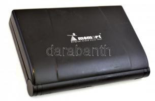 Momert többfunkciós mérleg, működik, külsején kopásnyomokkal, 12×8 cm