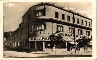 1943 Rahó, Rachov, Rahiv, Rakhiv; Budapest szálloda és étterem, automobil / hotel, restaurant, automobile