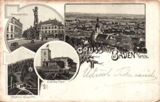 1899 Baden b Wien Litho