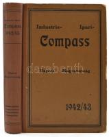 Industrie / Ipari Compass 1942/1943 Ungarn / Magyarország. Herausgegeben von / Kiadja: Rudolf Hanel. 1942, Compass Verlag. Kiadói félvászon kötés, kissé kopottas állapotban.