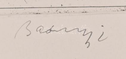 Olvashatatlan jelzéssel: I. Ulászló magyar király, rézkarc, papír, jelzett, 39×29 cm