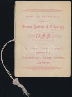 1891 Annual Field Day of Steevns Institute of Technology, S. I. A. A. at St. George Cricket Grounds