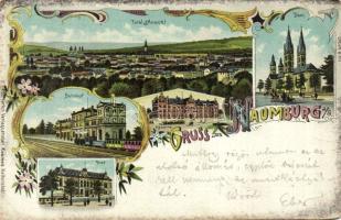 Naumburg Railway station and military barracks litho (EB)