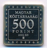 2002. 500Ft Cu-Ni "Kempelen Farkas Sakkautomatája" dísztokban T:1 (PP) Adamo EM181