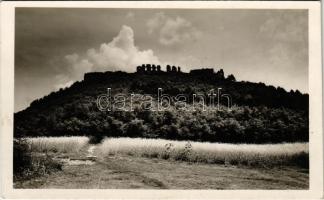 Huszt, Chust, Khust; várrom. Ifj. Szuhay István kiadása / castle ruins