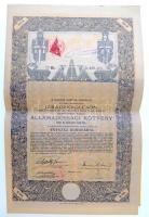 Budapest 1914. "A Magyar Korona Országai 6%-kal kamatozó Járadékkölcsön" államadóssági köt...
