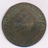 Ausztria 1807A 15kr Cu "I. Ferenc" T:2-,3 hajlott lemez, patina, ph. 
Austria 1807A 15 Kr...