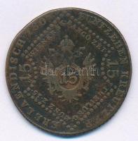 1807E 15kr Cu "I. Ferenc" T:2- Krause KM#2138