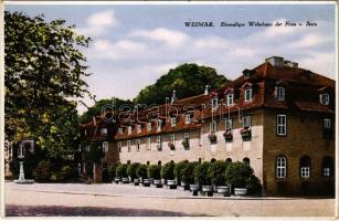 Weimar, Ehemaliges Wohnhaus der Frau v. Stein / House of Charlotte von Stein (EK)