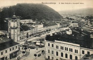 Besztercebánya King Béla square view from the tower