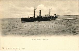 SMS Taurus (későbbi nevén Marechiaro, majd a második világháborúban Aurora) az Osztrák-Magyar Monarchia állomáshajója / K.u.K. Kriegsmarine / Austro-Hungarian Navy cruiser and coastal defense ship