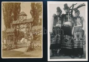 1933 Gödöllő, cserkész Jamboree, mezőkövesdi fiúk, II. altábor, stb., 5 db fotó, 6×9 és 9×11 cm