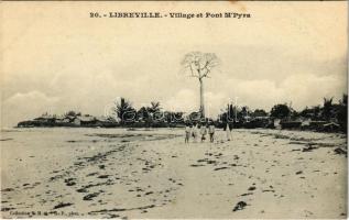 Libreville, Village et Pont MPyra / coast