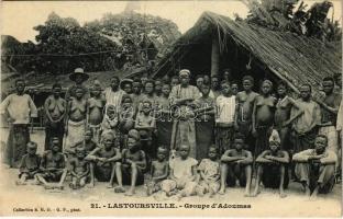 Lastoursville, Groupe dAdoumas / Adoumas group, African folklore