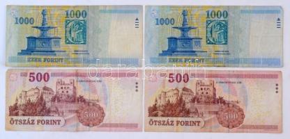 1998. 1000Ft "DC" + 2005. 1000Ft "DB" + 2010. 500Ft "EB" + 2011. 500Ft...
