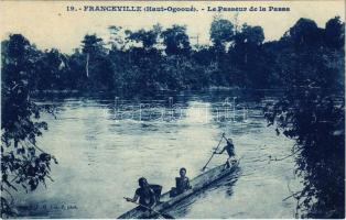 Franceville (Haut-Ogooué), Le Passeur de la Passa / canoe