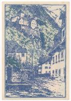 Lichtenstein 1920. 50h T:I- 
Lichtenstein 1920. 50 Heller C:AU 
Krause 3