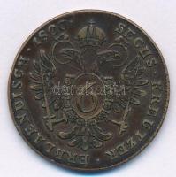 1800B 6kr Cu "I. Ferenc" T:2 karc Huszár: 2018, Unger III.: 1399.a, Krause KM#2128