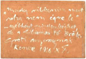 Mészöly László (1893-?): Arab város. Olaj, karton, jelzett és datált (Mészöly L 1919), sérült, 34×49...