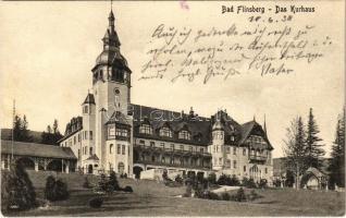 1938 Swieradów-Zdrój, Bad Flinsberg; Das Kurhaus / spa, bath. Kunstverlag Max Leipelt No. 4434. (EK)