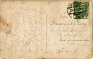 1914 Osztrák-magyar katonák csoportképe puskákkal / WWI Austro-Hungarian K.u.K. military, group of s...