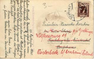 1925 Bartholomäberg (Montafon), general view, church. Photo Silvrettaverlag Otto Steiner (EK)