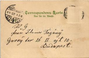 1901  Wien, Vienna, Bécs I. Burgtheater, Hofoper / theatre, opera house. Edgard Schmidt Art Nouveau,...