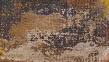 Roth Miklós (?-): Elefántok. Olaj, karton, 70×43 cm