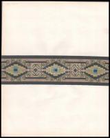 1897 Szepes vármegye térképe, tervezte: Gönczy Pál, kiadja: Posner Károly Lajos és Fia, hátoldalon a...