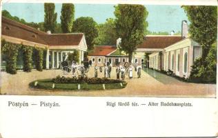 Pöstyén Old bath square