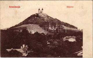 1907 Selmecbánya, Banská Stiavnica; Kálvária. Grohmann kiadása 170. / calvary