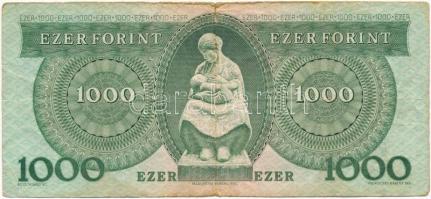 1983. november 10. 1000Ft "D" T:III- firka Adamo F45.2