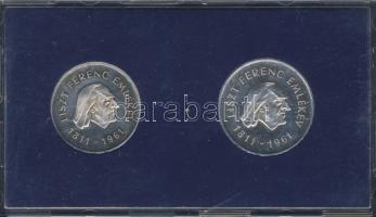 1961. 25Ft Ag + 50Ft Ag "Liszt" pár T:P Eredeti plasztiktokban!