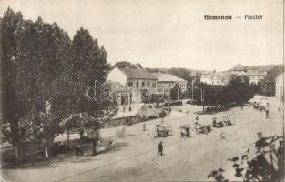 Homonna market place