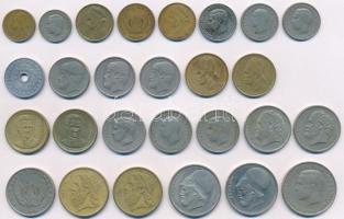 Görögország 1954-1994. 10l-50Dr (27xklf) T:2-
Greece 1954-1994. 10 Lepta - 50 Drachmai (27xdiff) C:...