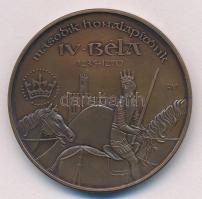 Fritz Mihály (1947-) / Szabó Géza (1939-) 1993. "MÉE Székesfehérvár - IV. Béla király" Br ...