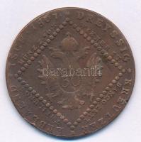 1807G 30kr Cu "I. Ferenc" T:3 ph