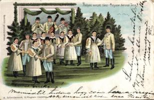 Felvidék Folkdance Litho (EB)