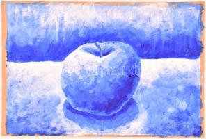 Gyémánt jelzéssel: Alma. Vegyes technika, papír, 30x46 cm