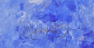 Gyémánt jelzéssel: Alma. Vegyes technika, papír, 30x46 cm