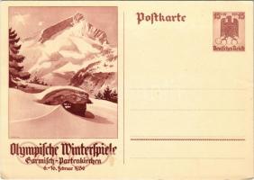 1936 Olympische Winterspiele Garmisch-Partenkirchen / Winter Olympics in Garmisch-Partenkirchen; 6+4 Ga. s: Diebitsch