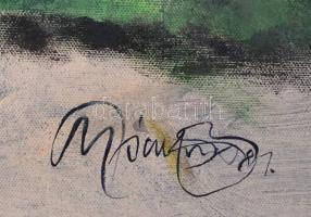 Gyémánt jelzéssel: Arc. Olaj, vászon, 100x70 cm