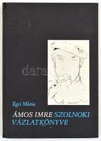 Egri Mária: Ámos Imre szolnoki vázlatkönyve. Bp.,1973,Corvina. Kiadói kartonált papírkötés, a gerincen kis sérüléssel.