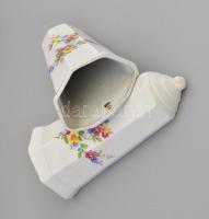 Jris porcelán akaszthatós párologtató, 2db, jelzett, matricás, apró kopásokkal m: 25 cm