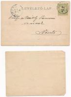 1905 Szeghalom, gyógyszertár és belseje a tulajdonossal, Farkas üzlete - 2 db eredeti fotó felvétel ...