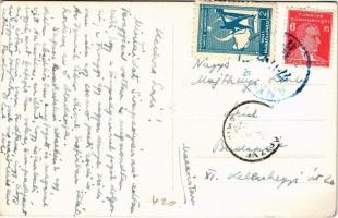 1942 Ankara, street view, bicycle, automobile. photo (EK)