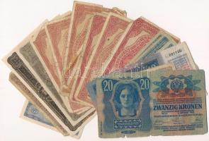 1920. 50f + 1913. 20K + 1915. 10K + 1916. 1K + 1920. 1K (3x) + 2K "aa" (5x) + 2K "ab&...