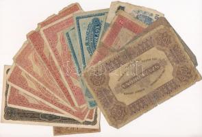 1913.20K "DEUTSCHÖSTERREICH" felülbélyegzéssel + 1915. 10K "DEUTSCHÖSTERREICH" f...